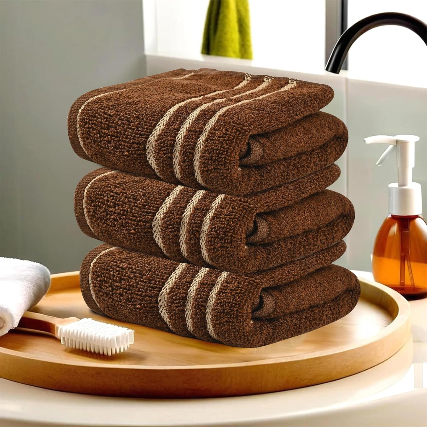 Kuber Industries Pack of 2 Cotton Hand/Face Towels