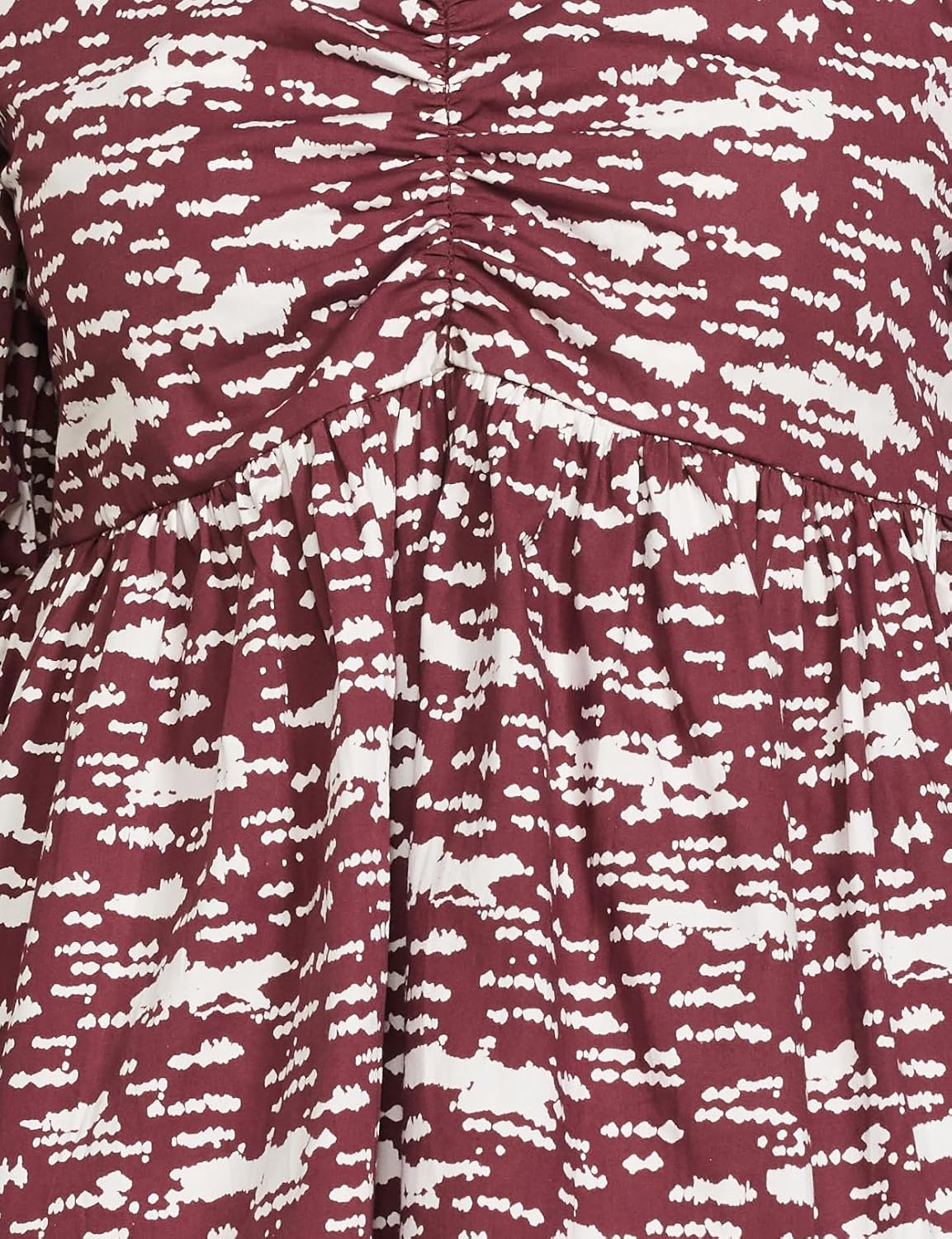 Symbol Women's Cotton Puff Sleeves