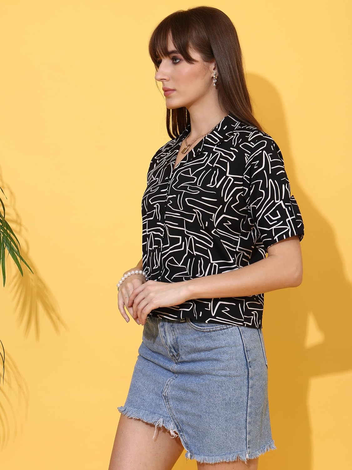 Sheetal Associates Women's Stylish Casual Shirt