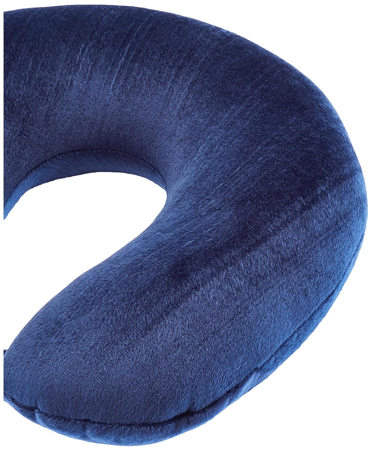 amazon basics Travel Neck Pillow | Soft Velvet Fabric