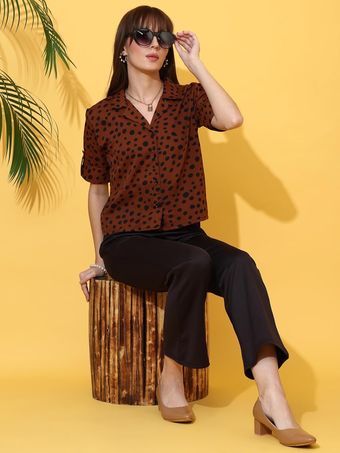 Sheetal Associates Women's Stylish Casual Shirt