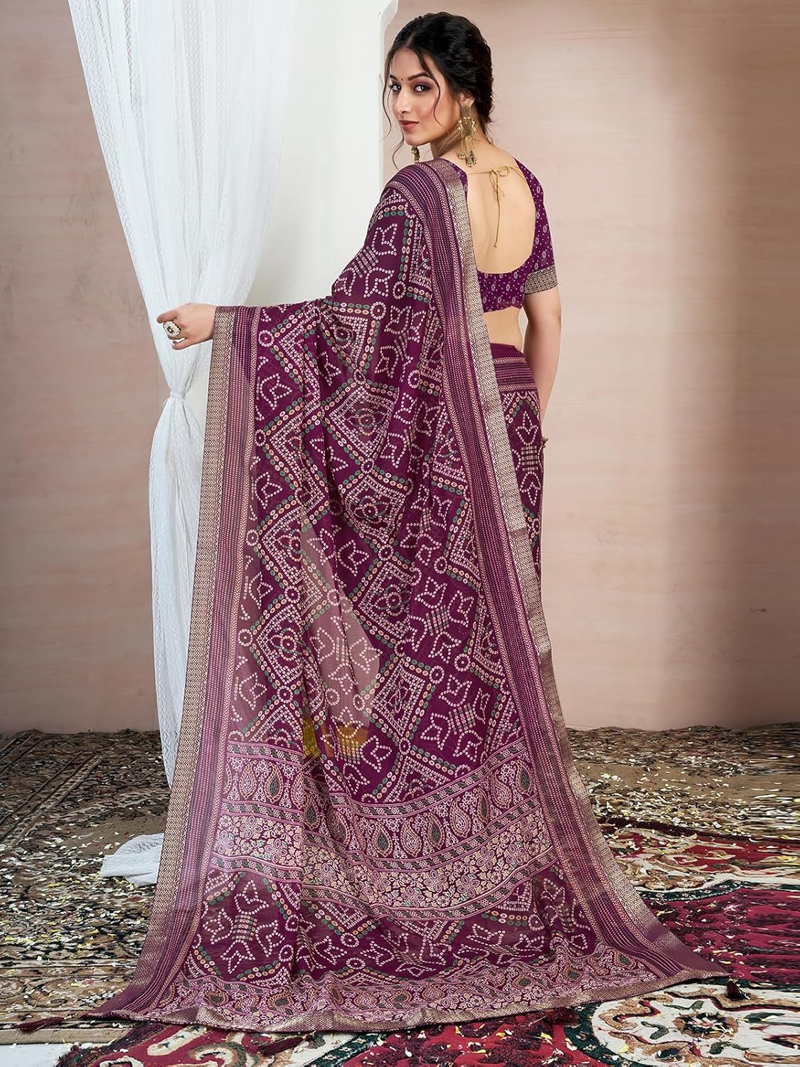 Women's Chiffon Printed Saree
