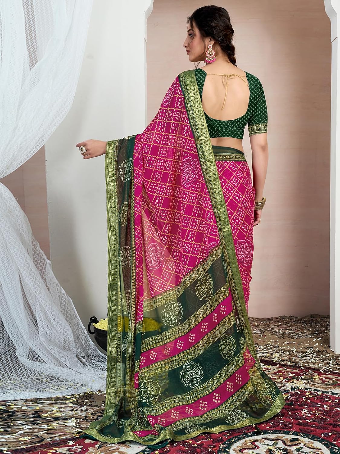 Women's Chiffon Printed Saree