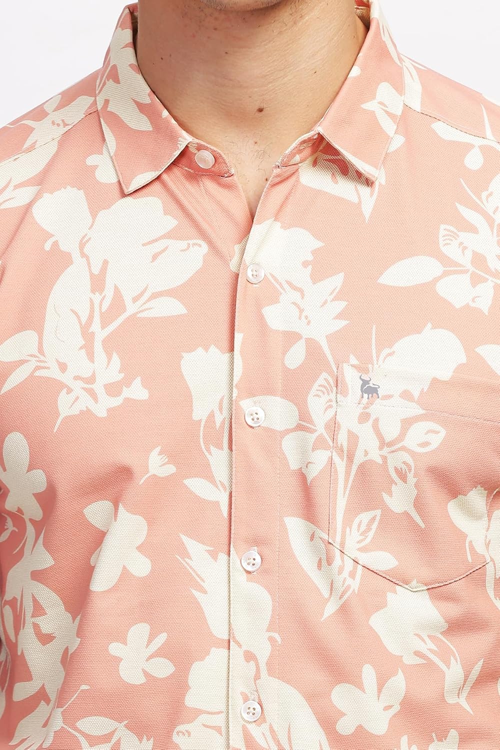 BULLMER Trendy Regular Fit Printed Causal Shirt for Men