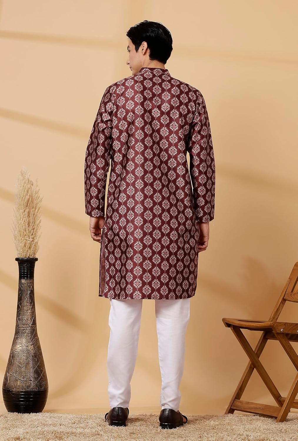 Majestic Man Men's Cotton Blend Regular Fit Casual