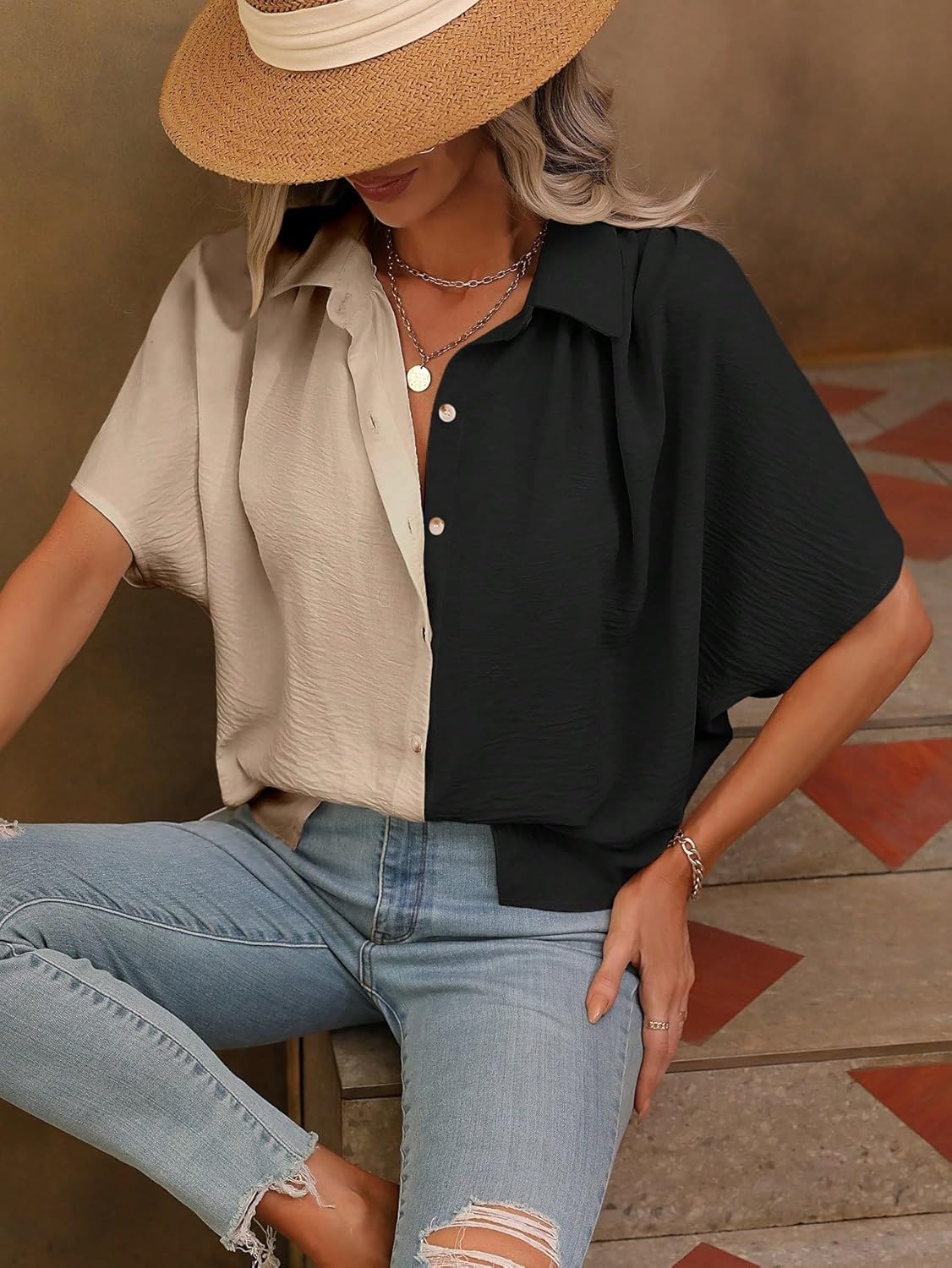 OM SAI LATEST CREATION Women Shirt | Shirt Tops