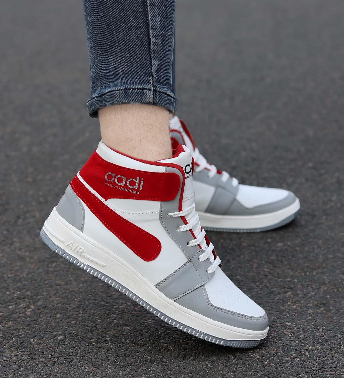 AADI Men's Synthetic Leather Outdoor Casual Boot - alphahostel.in