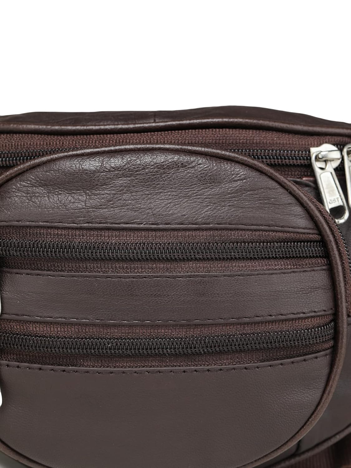London Real Leather Brown Waist Bag Fanny Bag