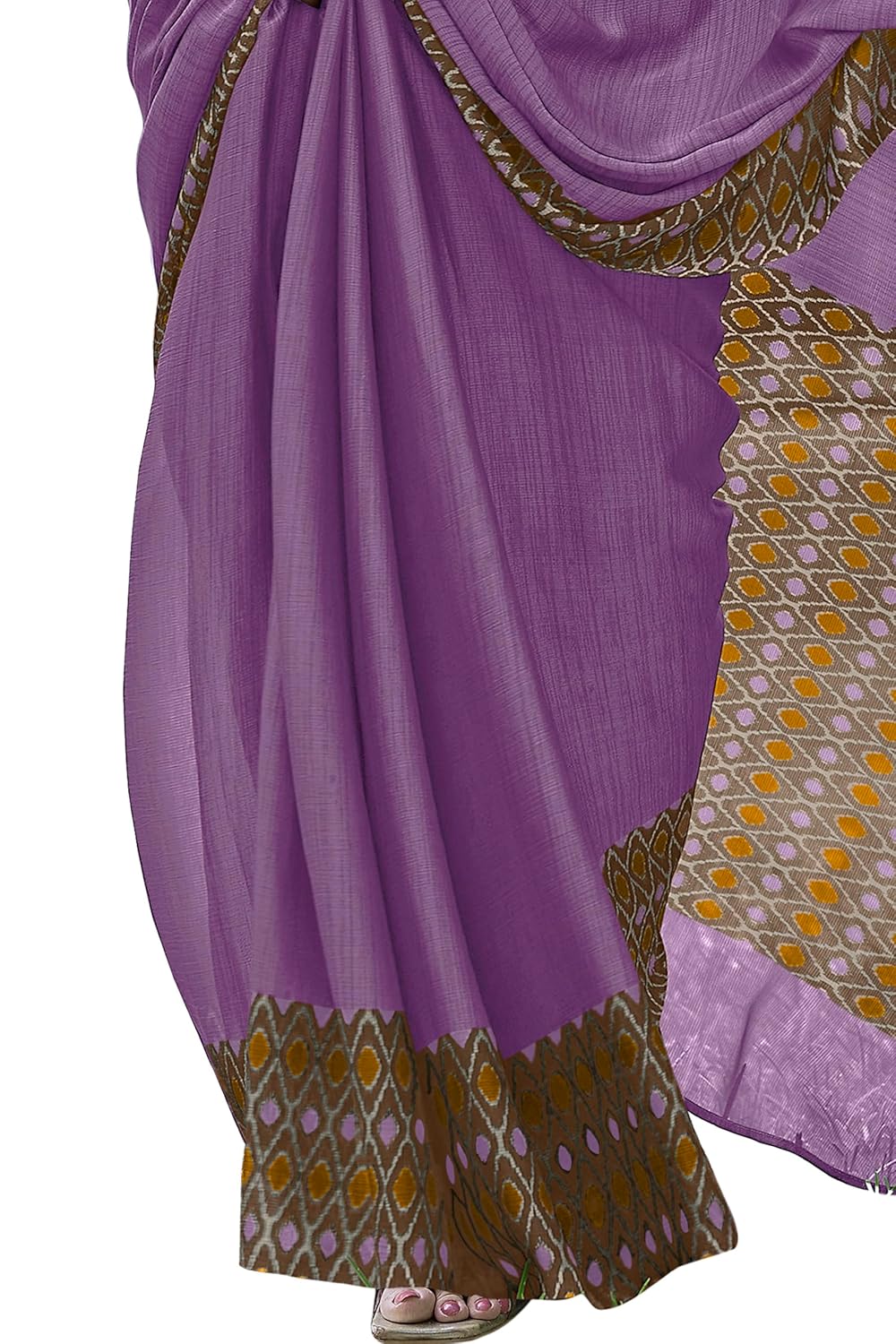 Printed Women's Saree with Blouse Piece