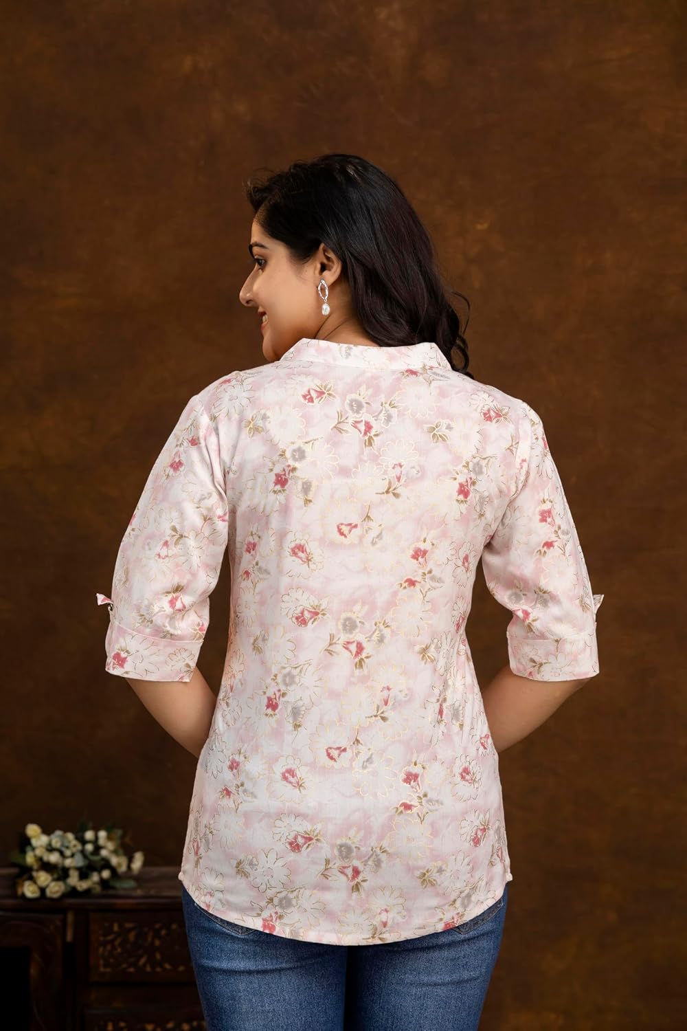 Women's Rayon Indian Culture Tunics Tops