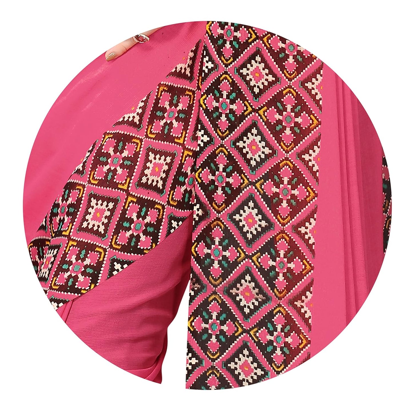 Printed Women's Saree with Blouse Piece