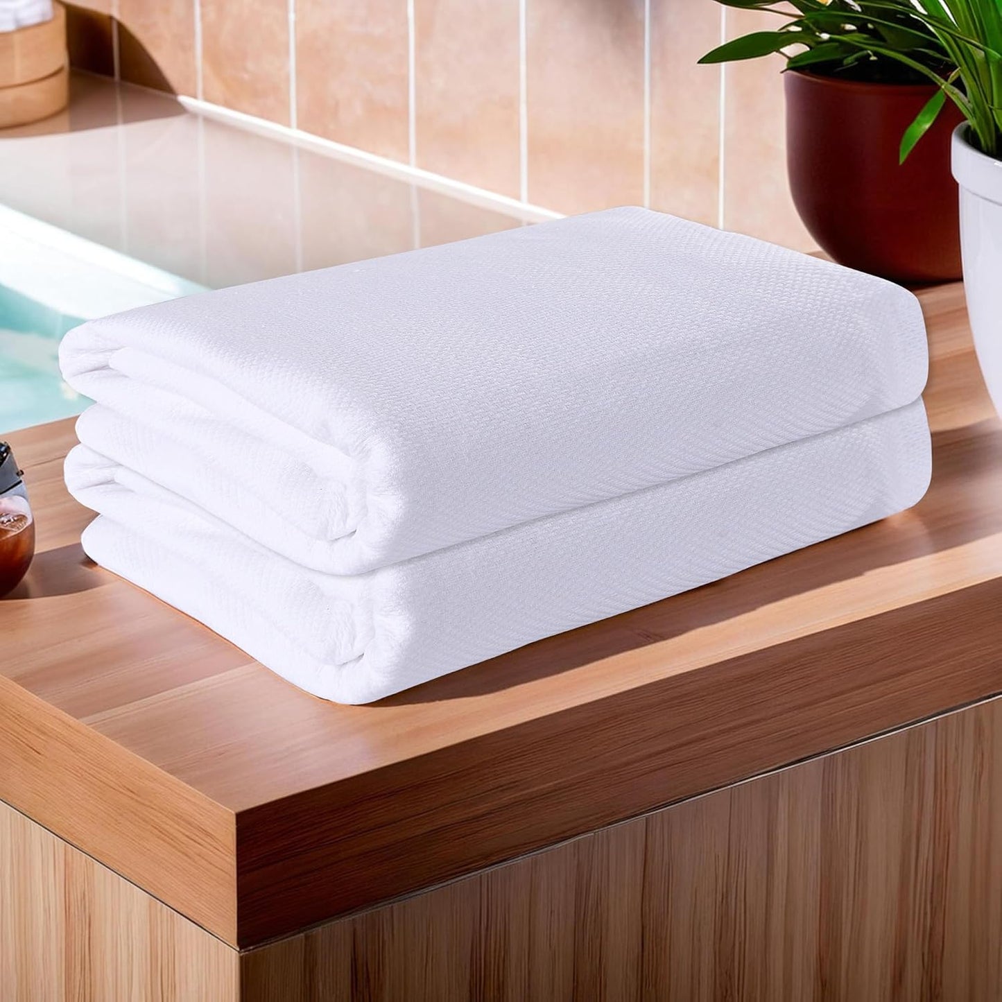 Kuber Industries Pack of 2 Cotton Hand/Face Towels