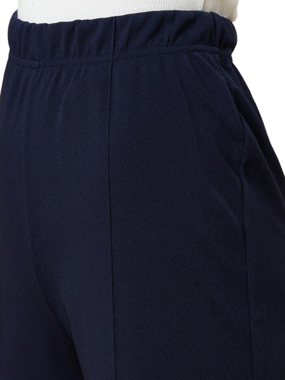 Qyaas Women's Classic Trouser Pants, High Waist