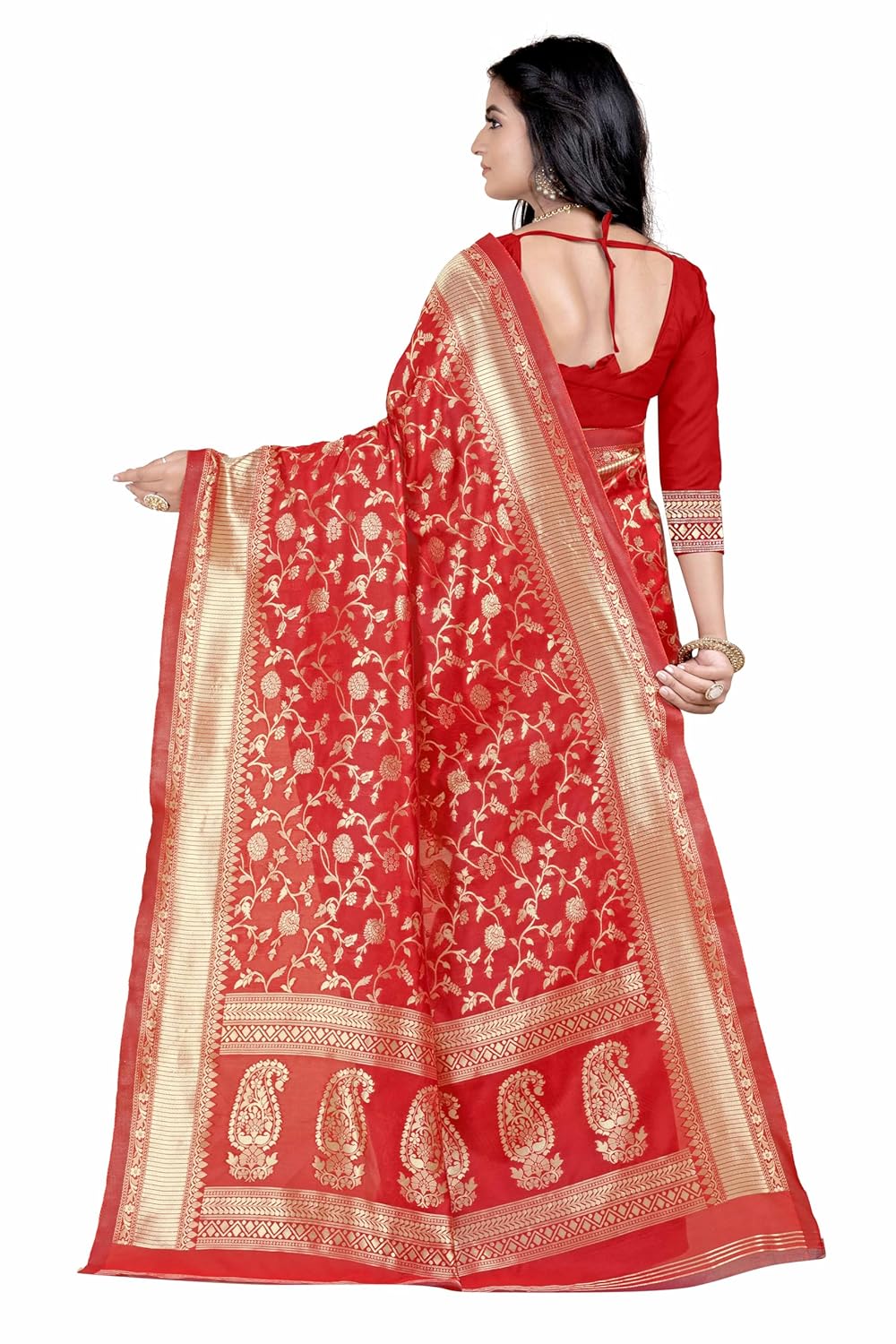 Women's Banarasi Saree Pure Kanjivaram Silk Saree