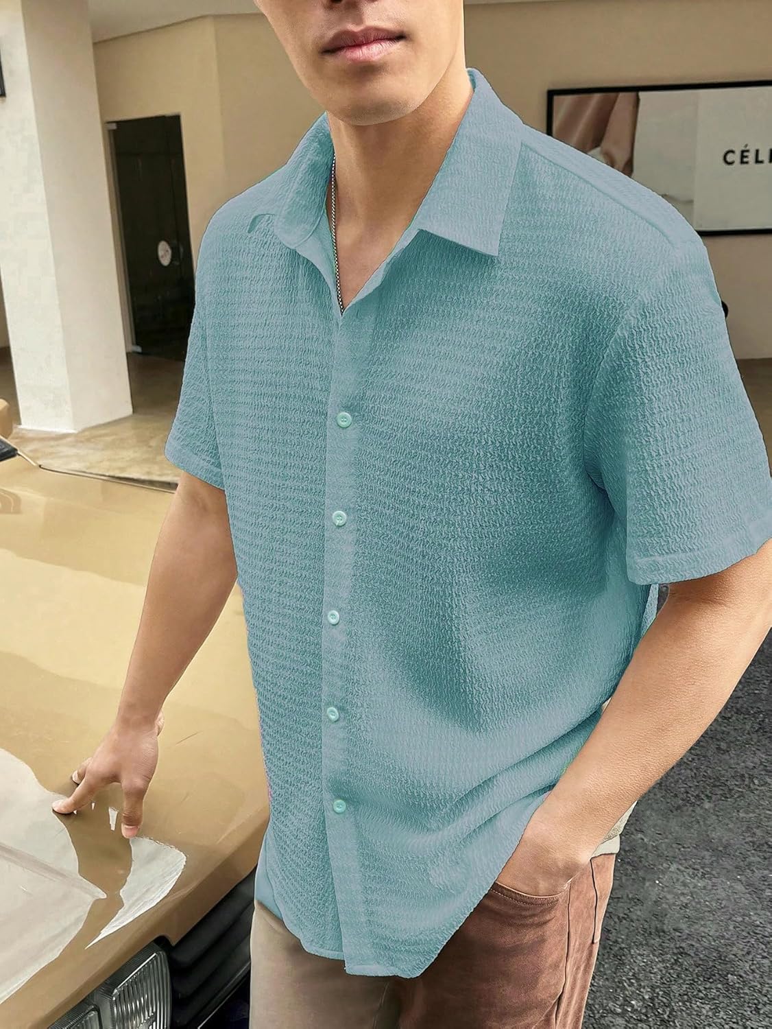 GRECIILOOKS Shirt for Men | Men Stylish | Printed