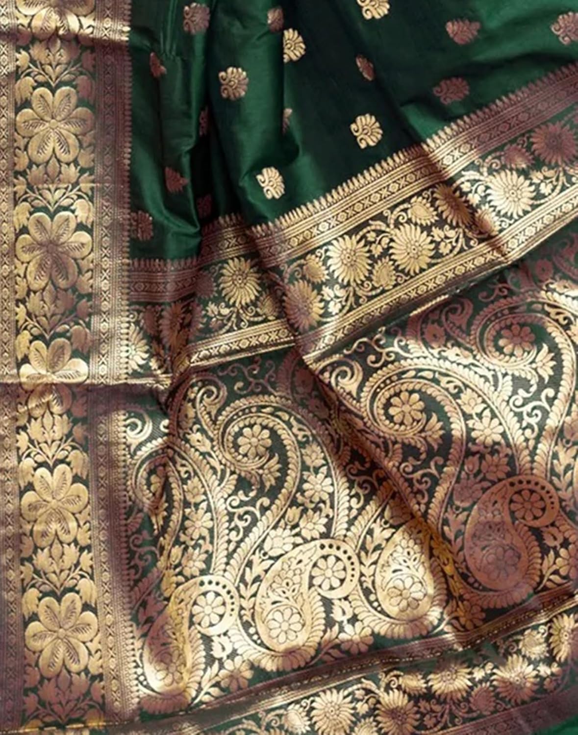 Sugathari Women's Banarasi Saree Pure Kanjivaram Silk Saree