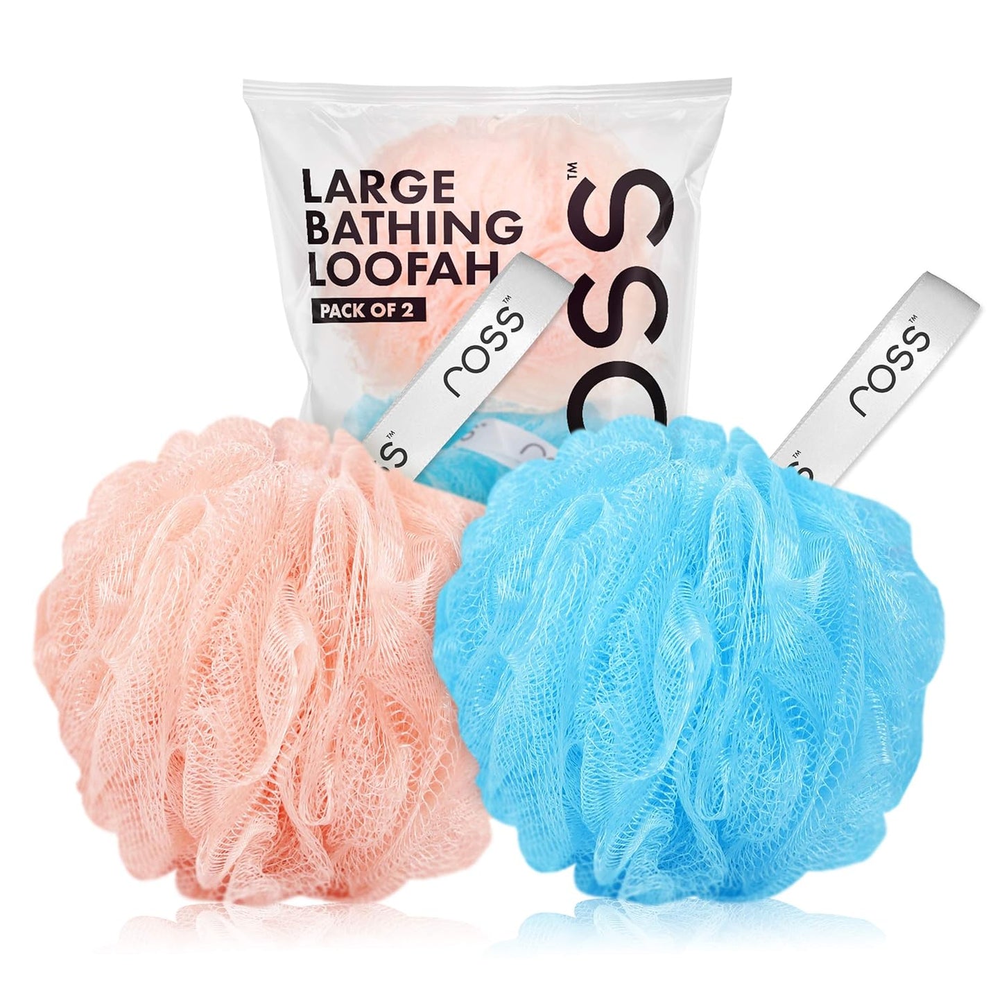 ross Large Bath Loofah Sponge Scrubber Exfoliator