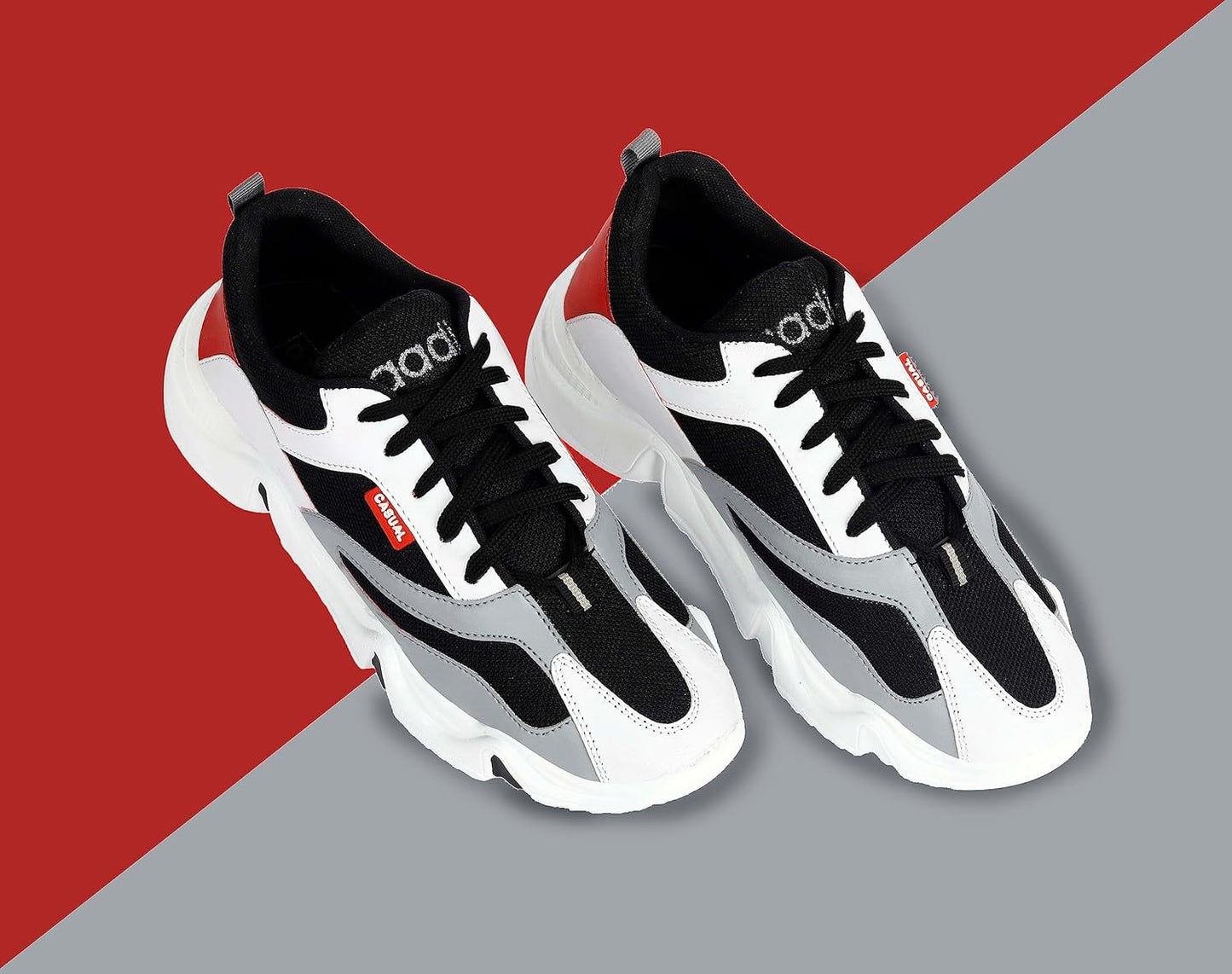 AADI Men's Synthetic Leather Outdoor Casual Shoes - alphahostel.in