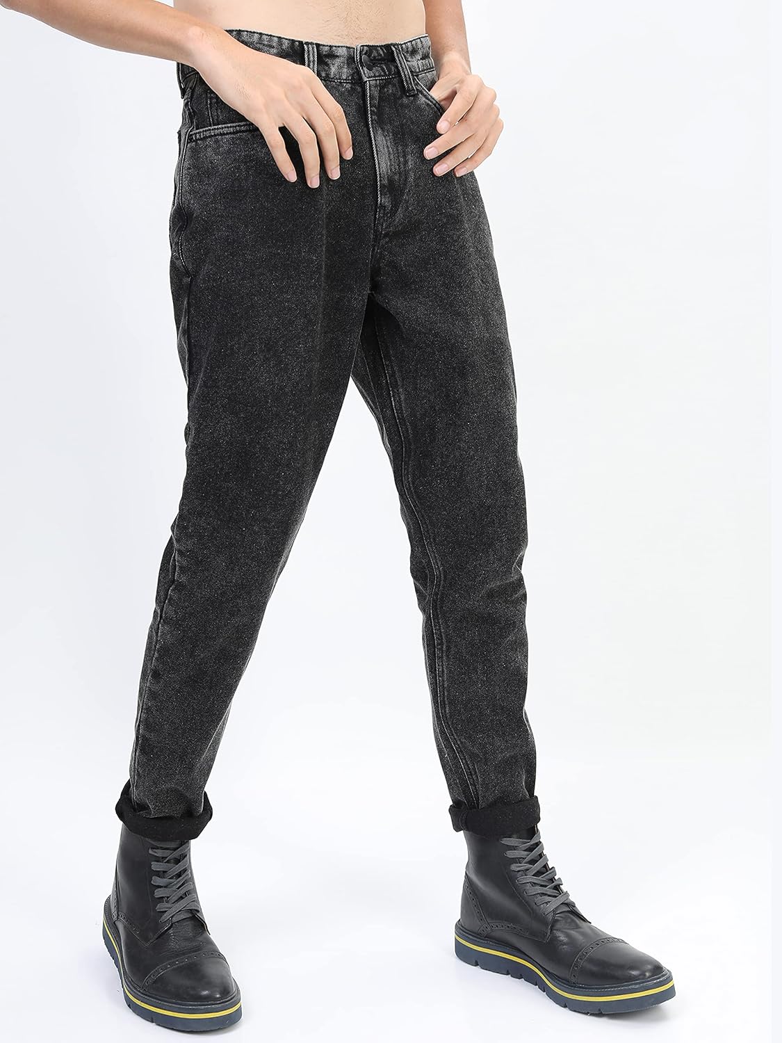 KETCH Men Mid Rise Slim Fit Mid-Rise Jeans