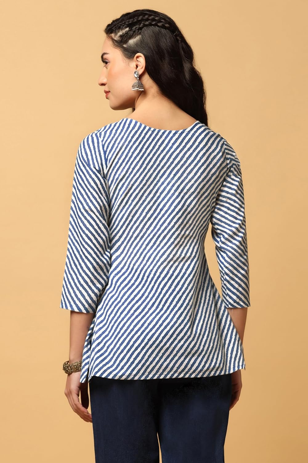 Fashion Dream Women's Cotton Regular Fit Tunic Top