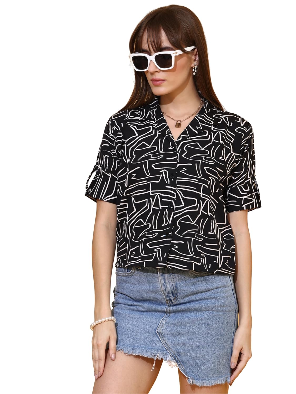 Sheetal Associates Women's Stylish Casual Shirt
