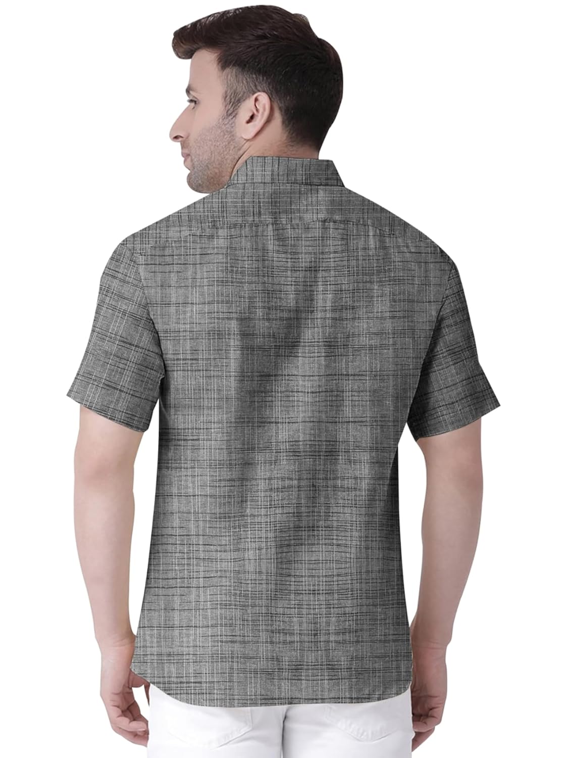 Men's Pure Khadie Cotton Regular Fit Half Sleeves