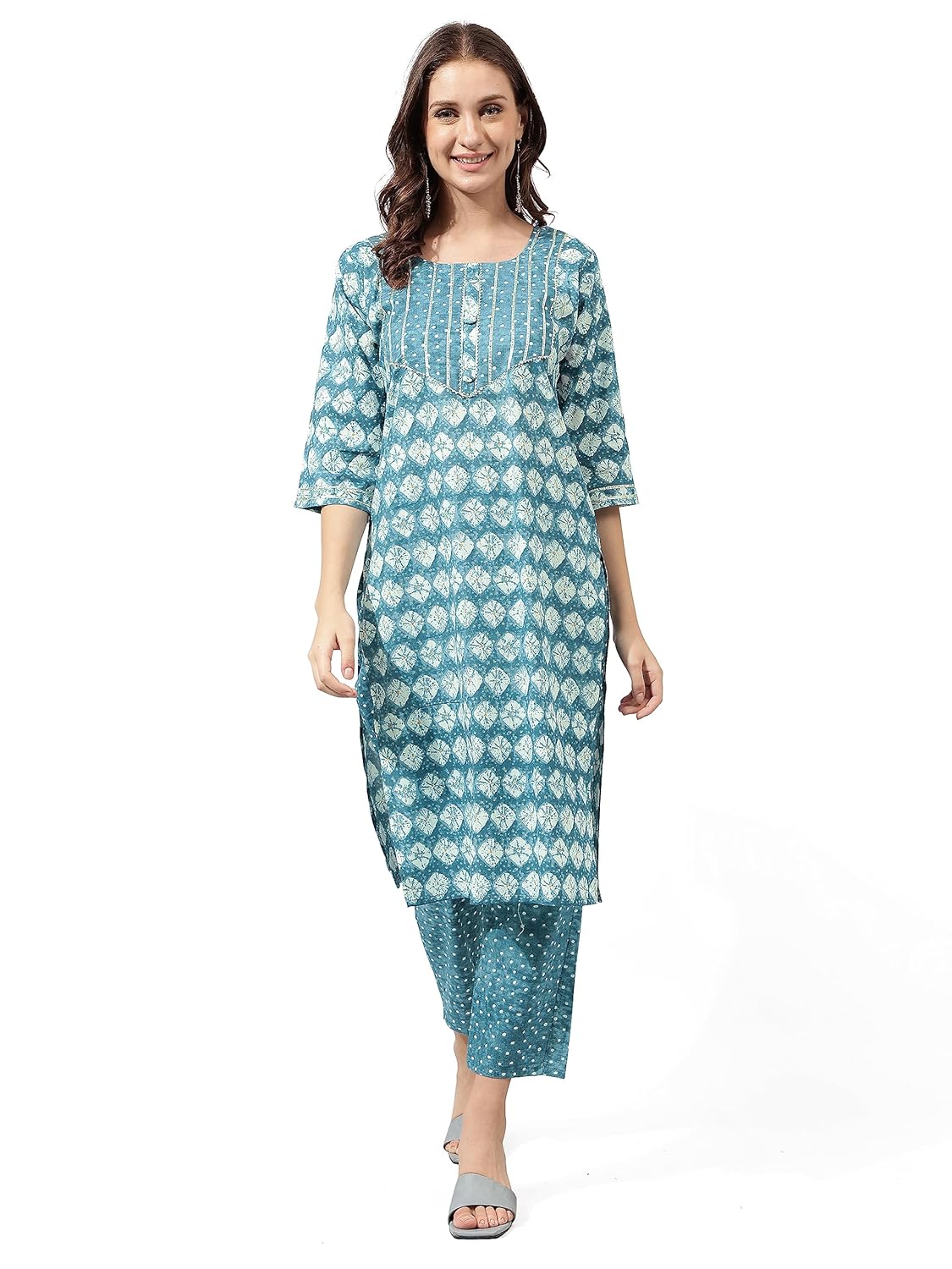 MIRCHI FASHION Women's Cotton Straight Fit Printed