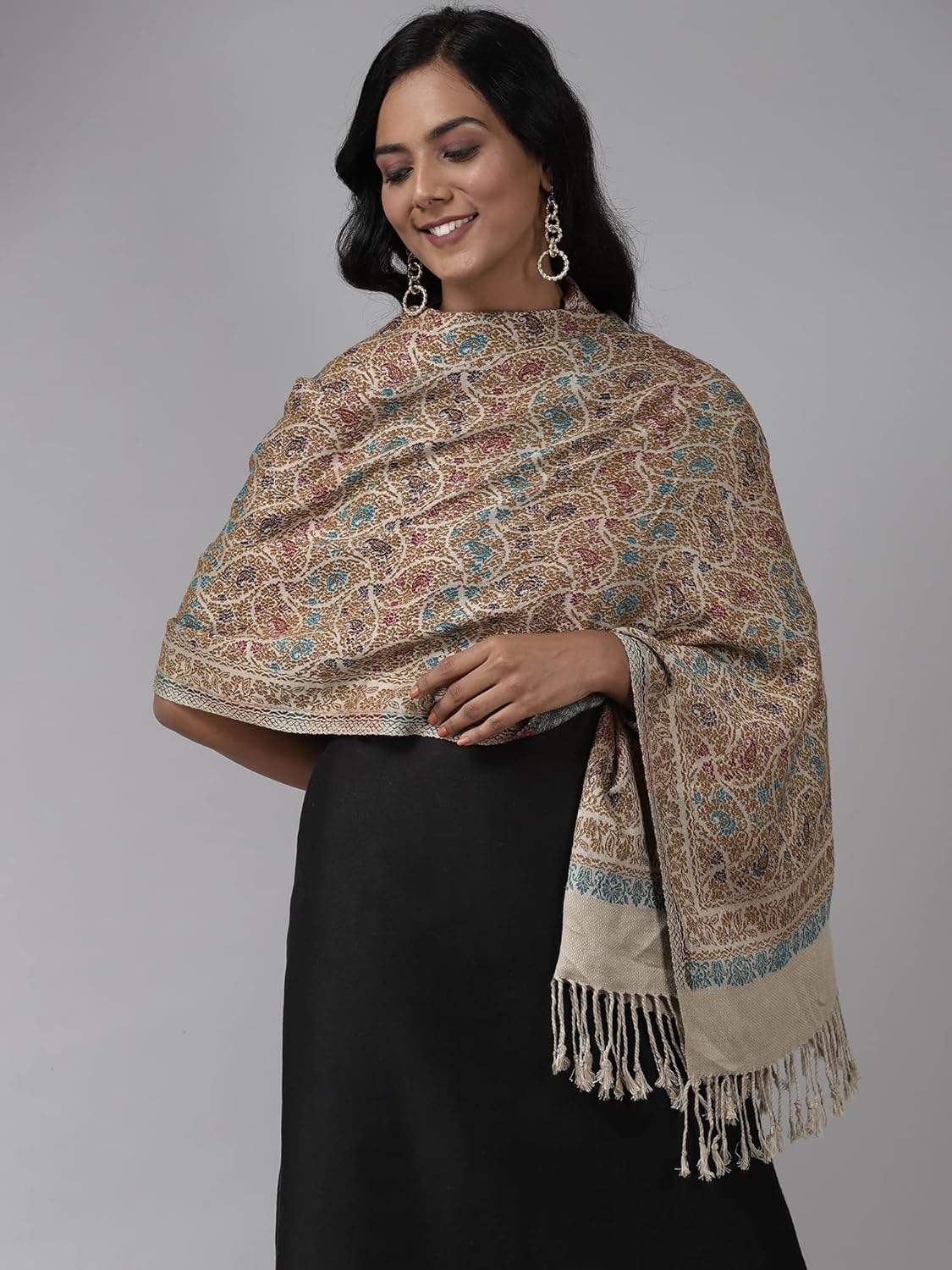 INDO ERA Women's Rayon Woven Design Dupatta