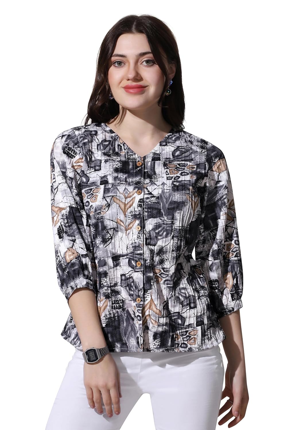 Fashion Dream Women's Polyester Regular Fit Sugarcan