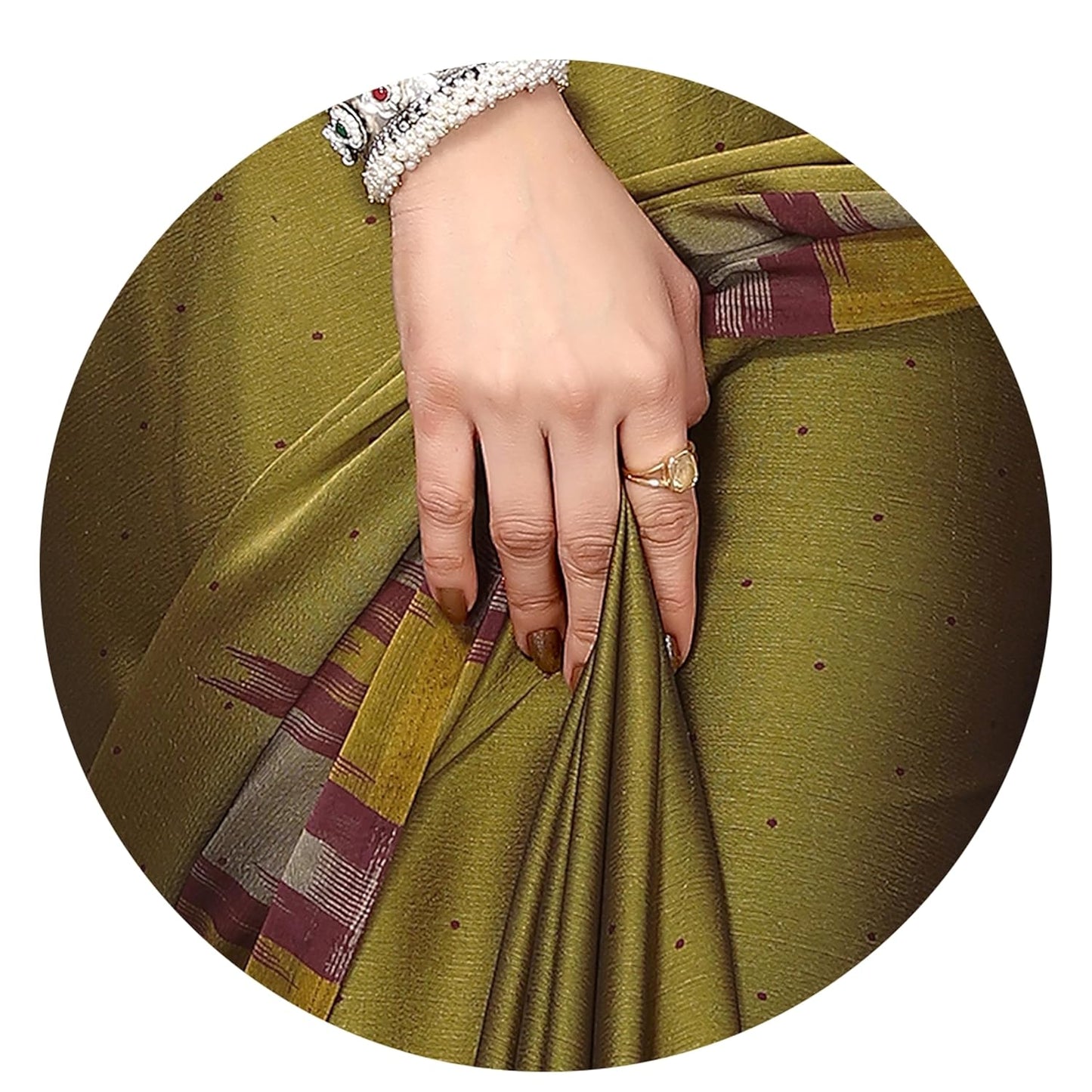 Printed Women's Saree with Blouse Piece