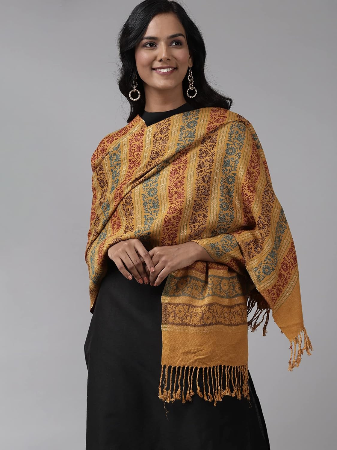 INDO ERA Women's Rayon Woven Design Dupatta