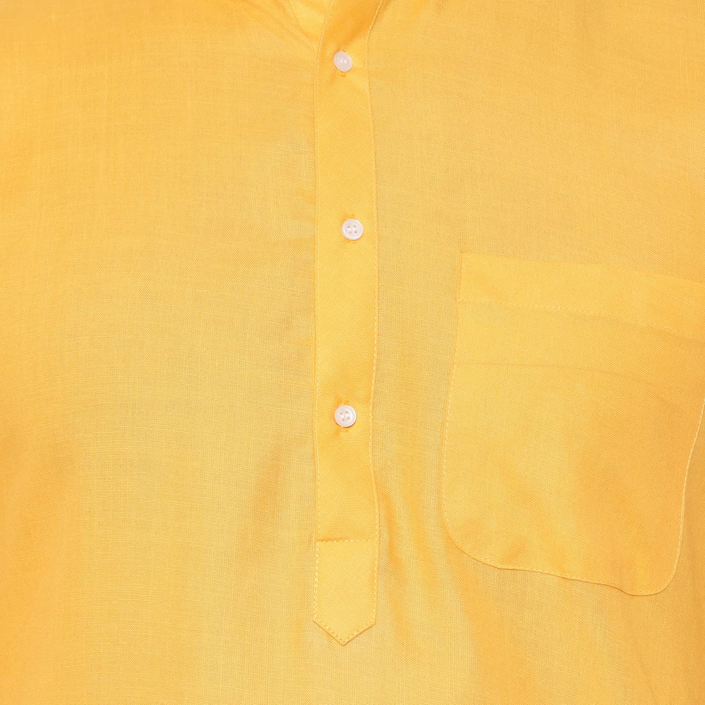 LATEST CHIKAN Men's Cotton Blend Solid Long Kurta