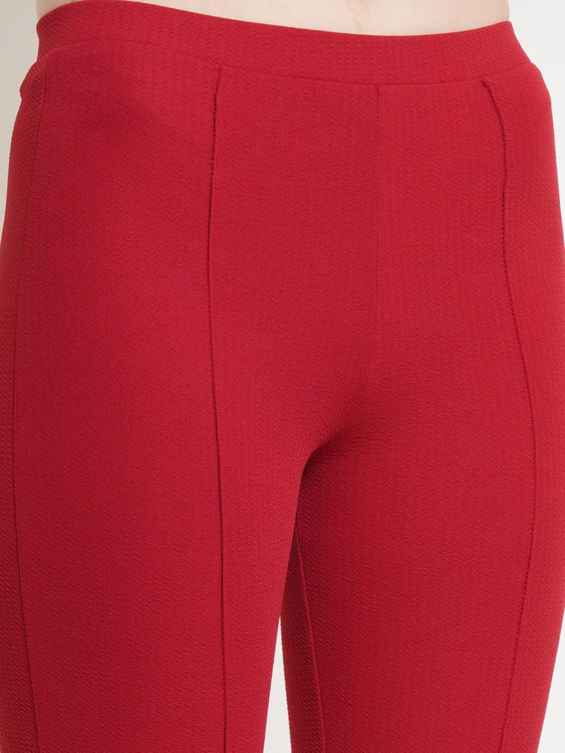 POPWINGS Casual Solid Regular Fit Solid Trouser