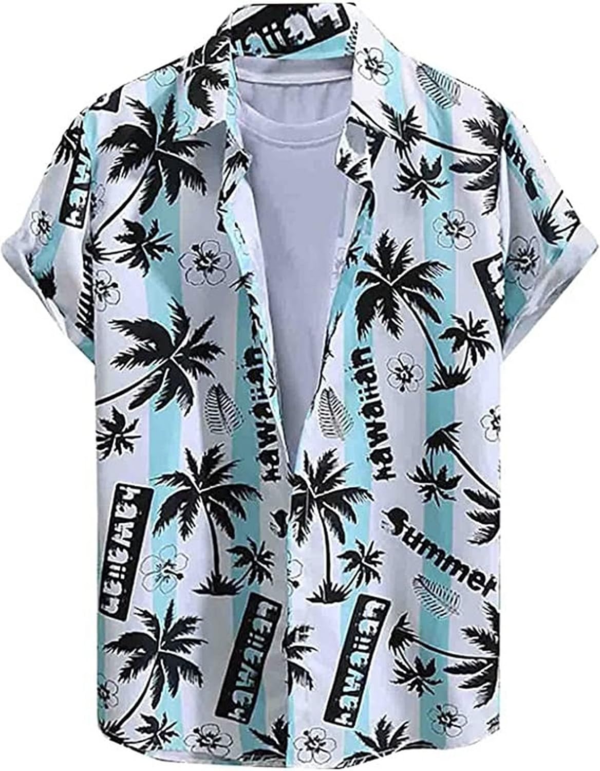 LookMark Men's Cotton Blend Stitched Printed