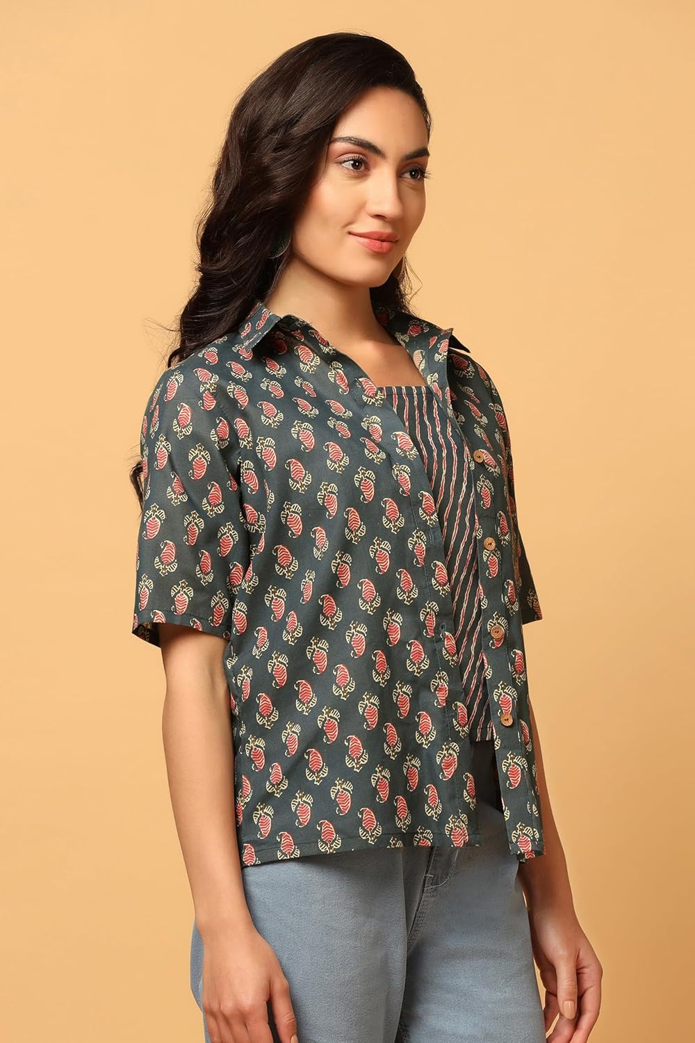 Fashion Dream Women’s Regular Fit Shirt with Inner