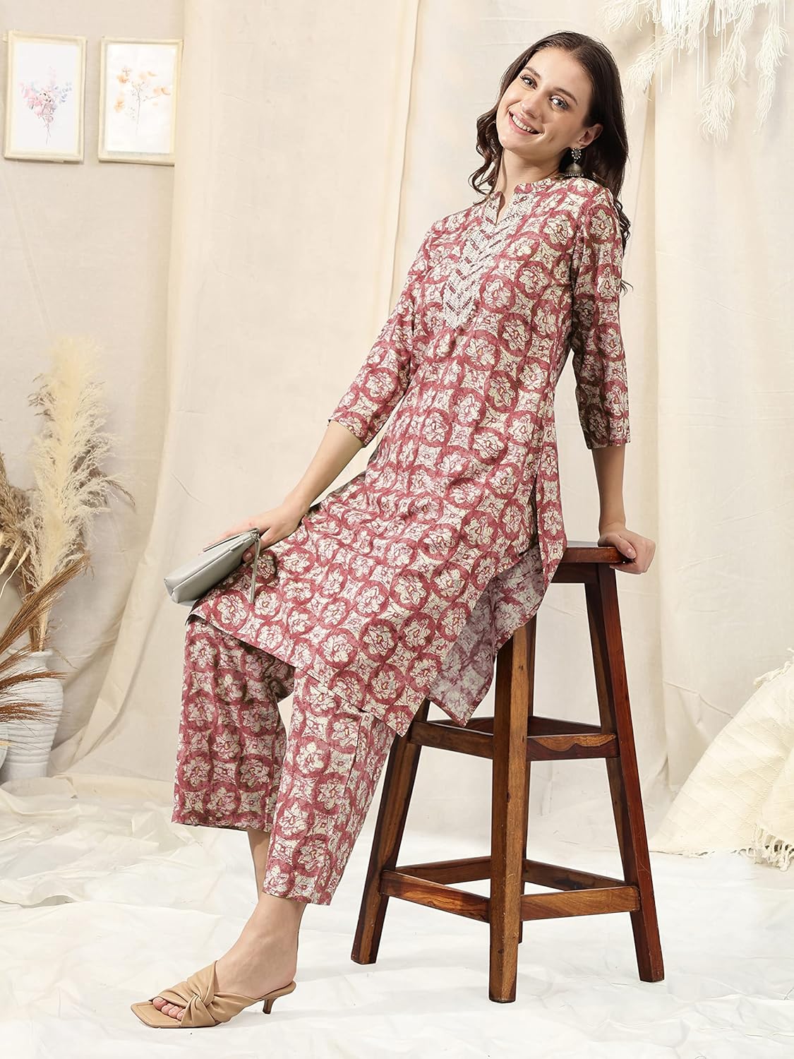MIRCHI FASHION Women's Cotton Straight Fit Printed