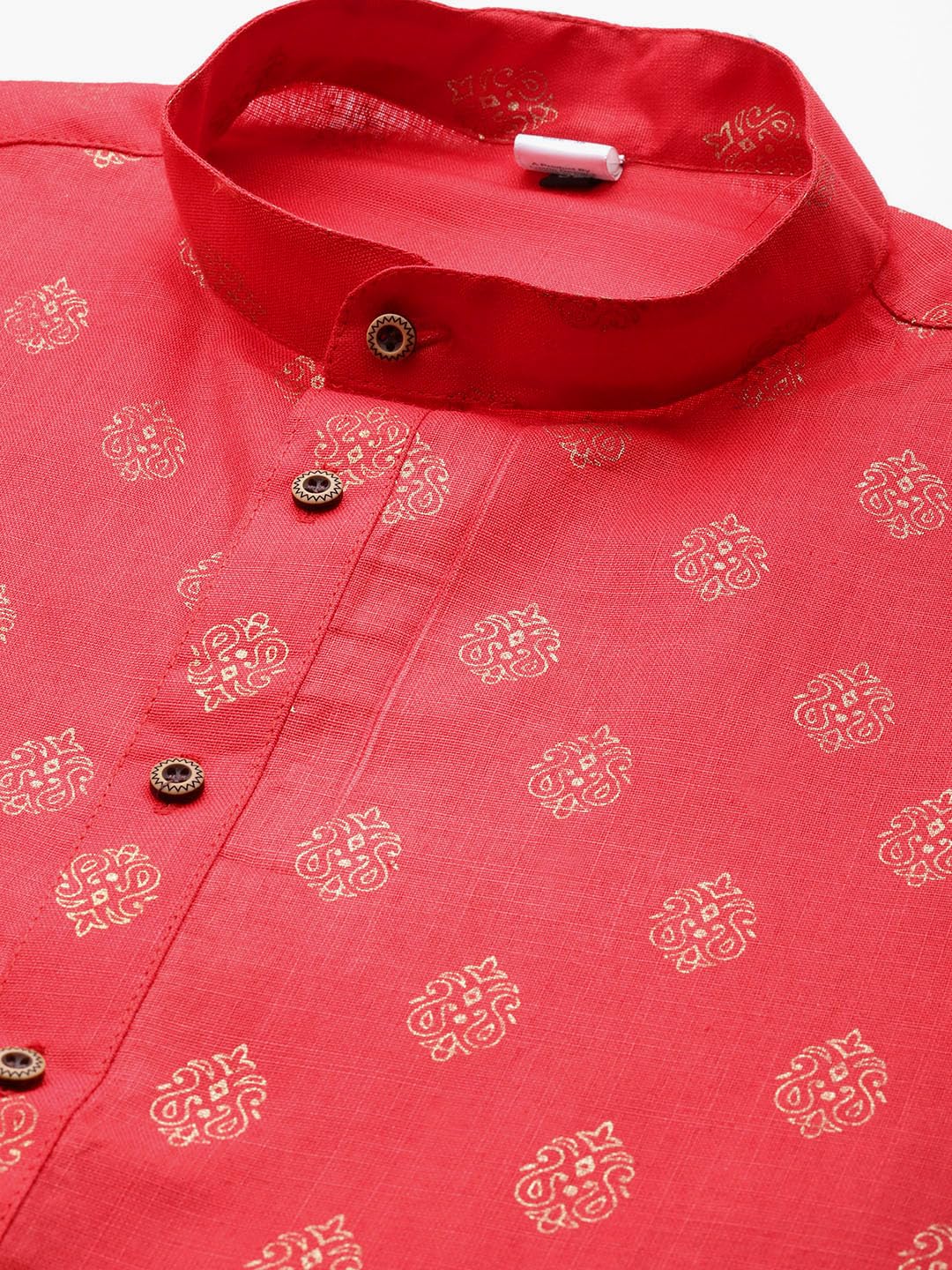 Luxrio Kurta for Men Cotton Blend Printed Regular Fit