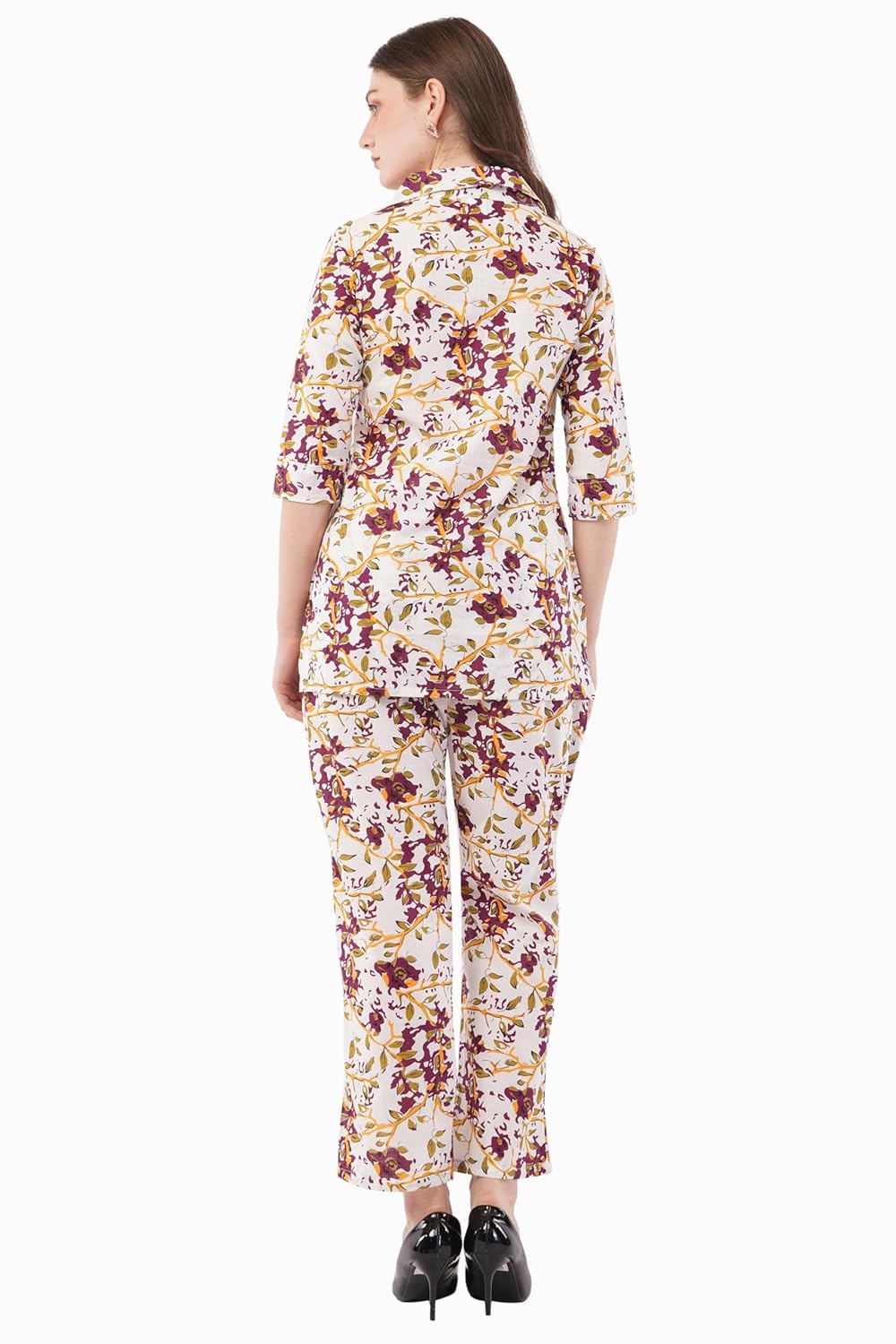 Home Bliss Women's Co-ord Set Pure Cotton