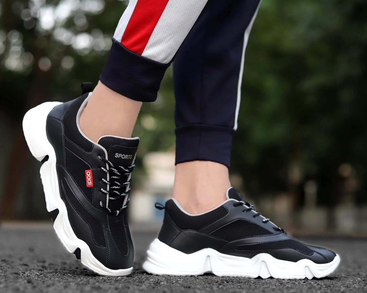AADI Men's Synthetic Leather Outdoor Casual Shoes - alphahostel.in