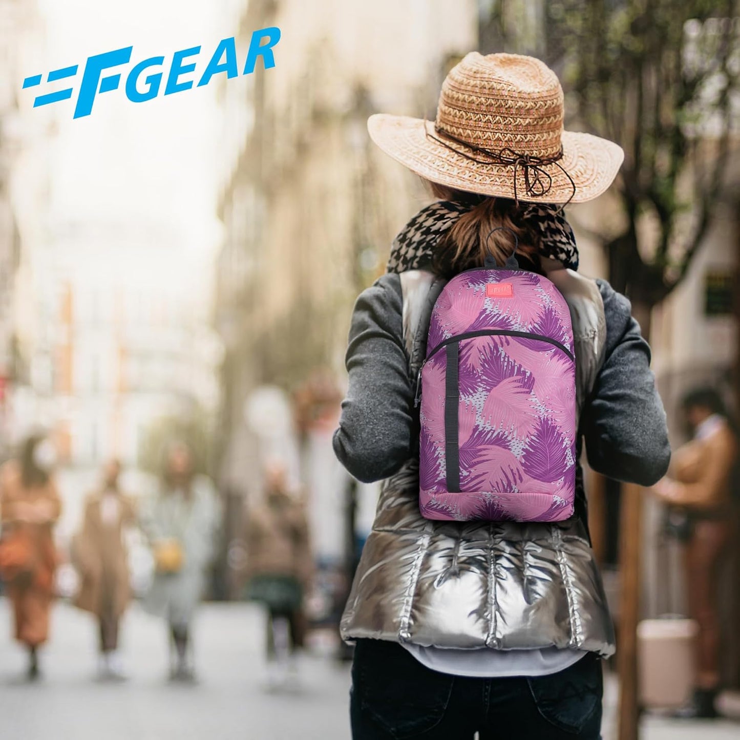 F Gear Ritz 6L Mini Backpack/Trendy Stylish Bag - alphahostel.in