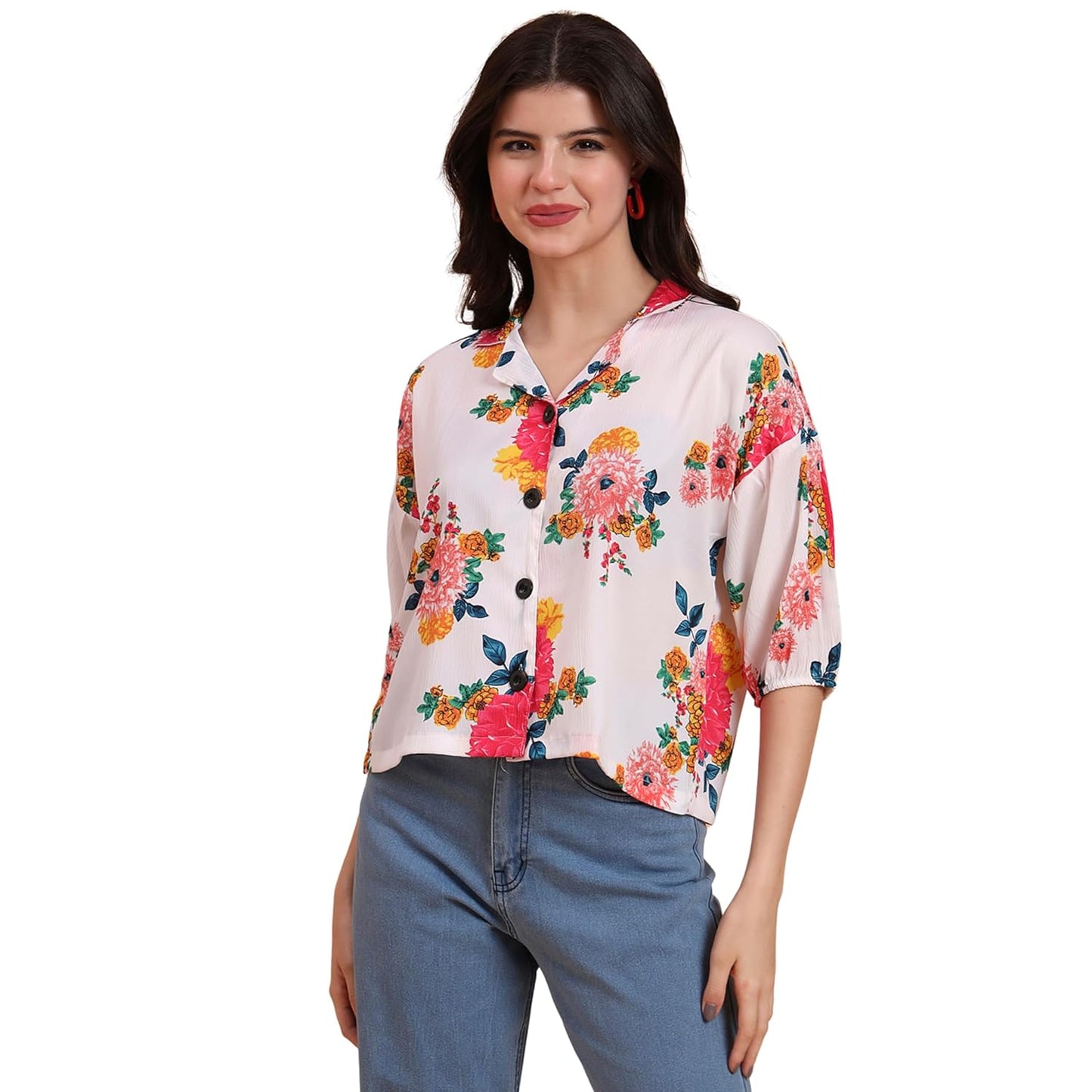 SOFISTY Women's Boxy Shirt | Cotton Bland