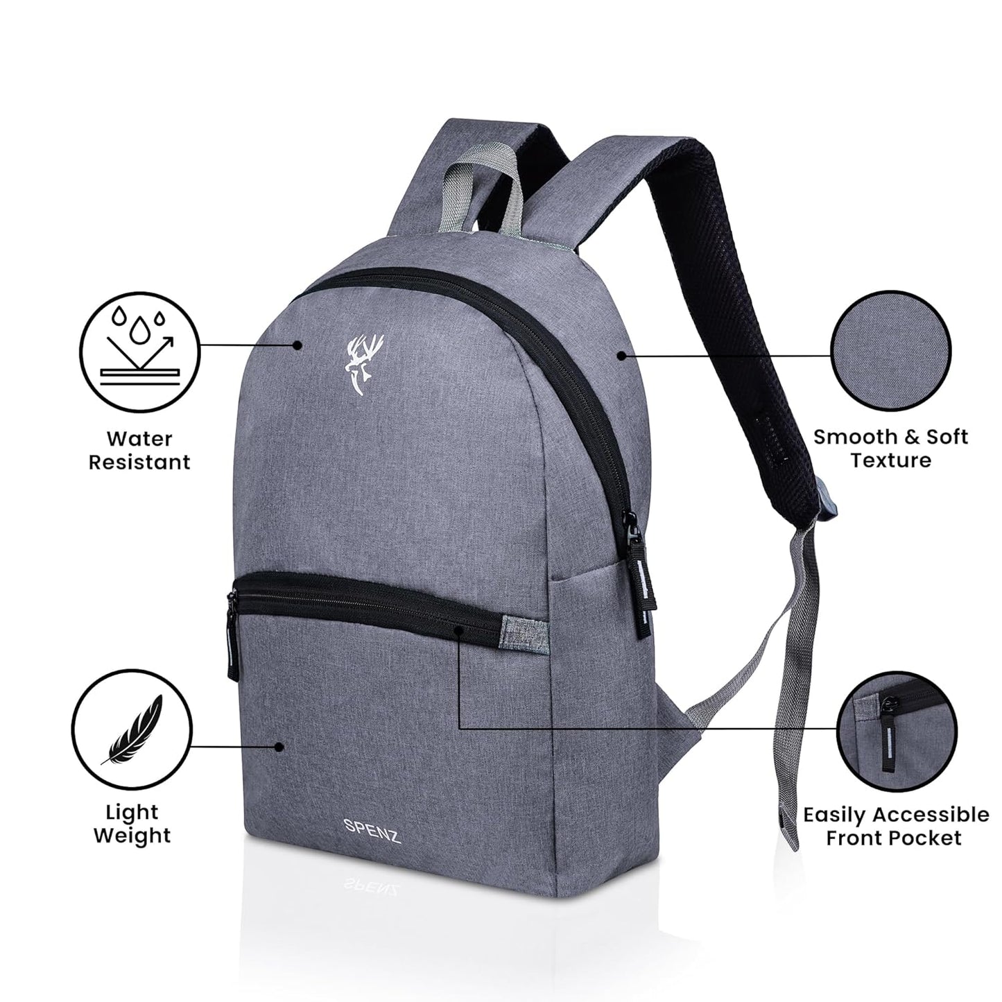 SPENZ BAGS Saffron Mini Laptop Bag School - alphahostel.in