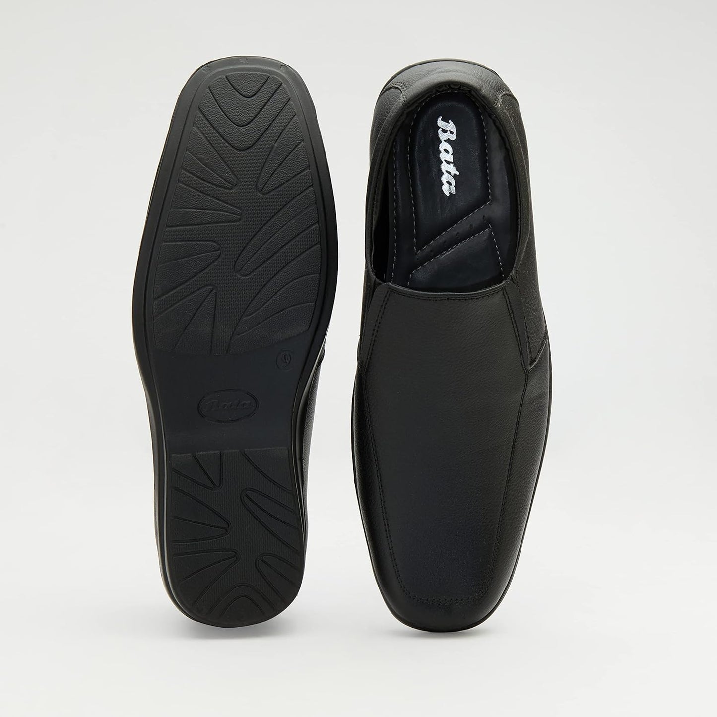 Bata Men Edgar Black Formal Shoes - alphahostel.in