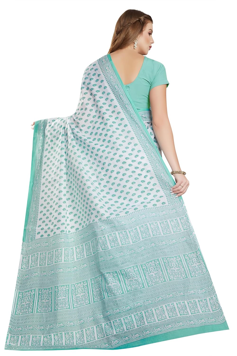 Women's Pure Cotton Printed saree