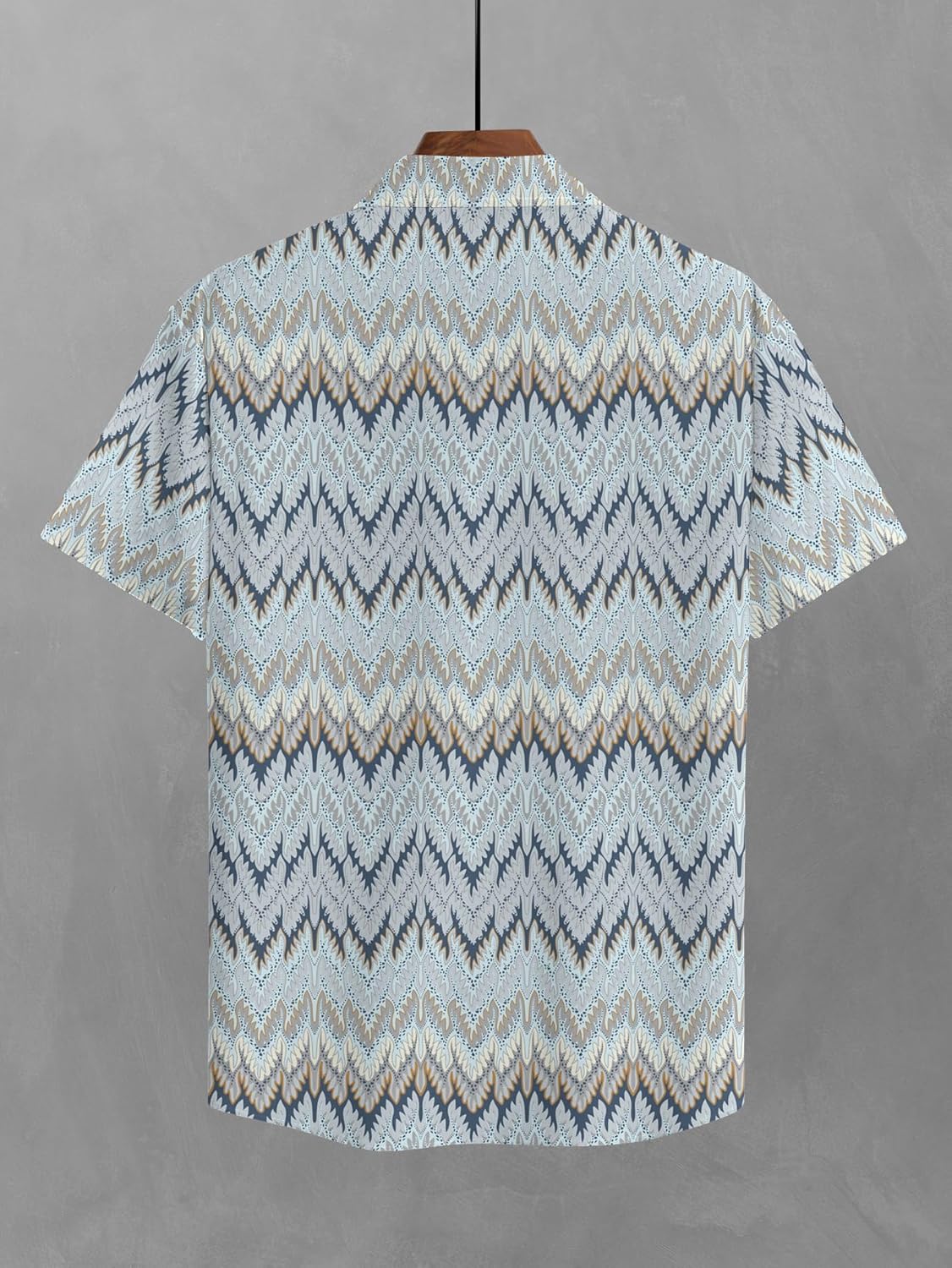 BULLMER Trendy Regular Fit Printed Causal Shirt for Men