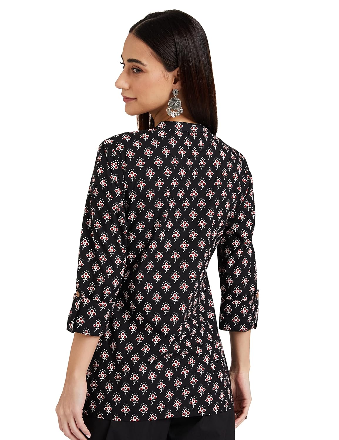Myx Women's Cotton Regular Fit Casual Kurti