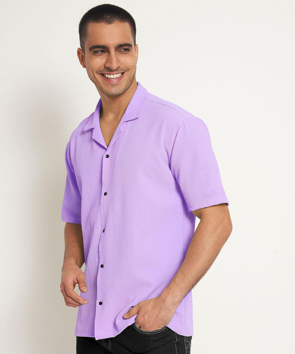 SWADESI STUFF Men's Regular Fit Casual Shirt