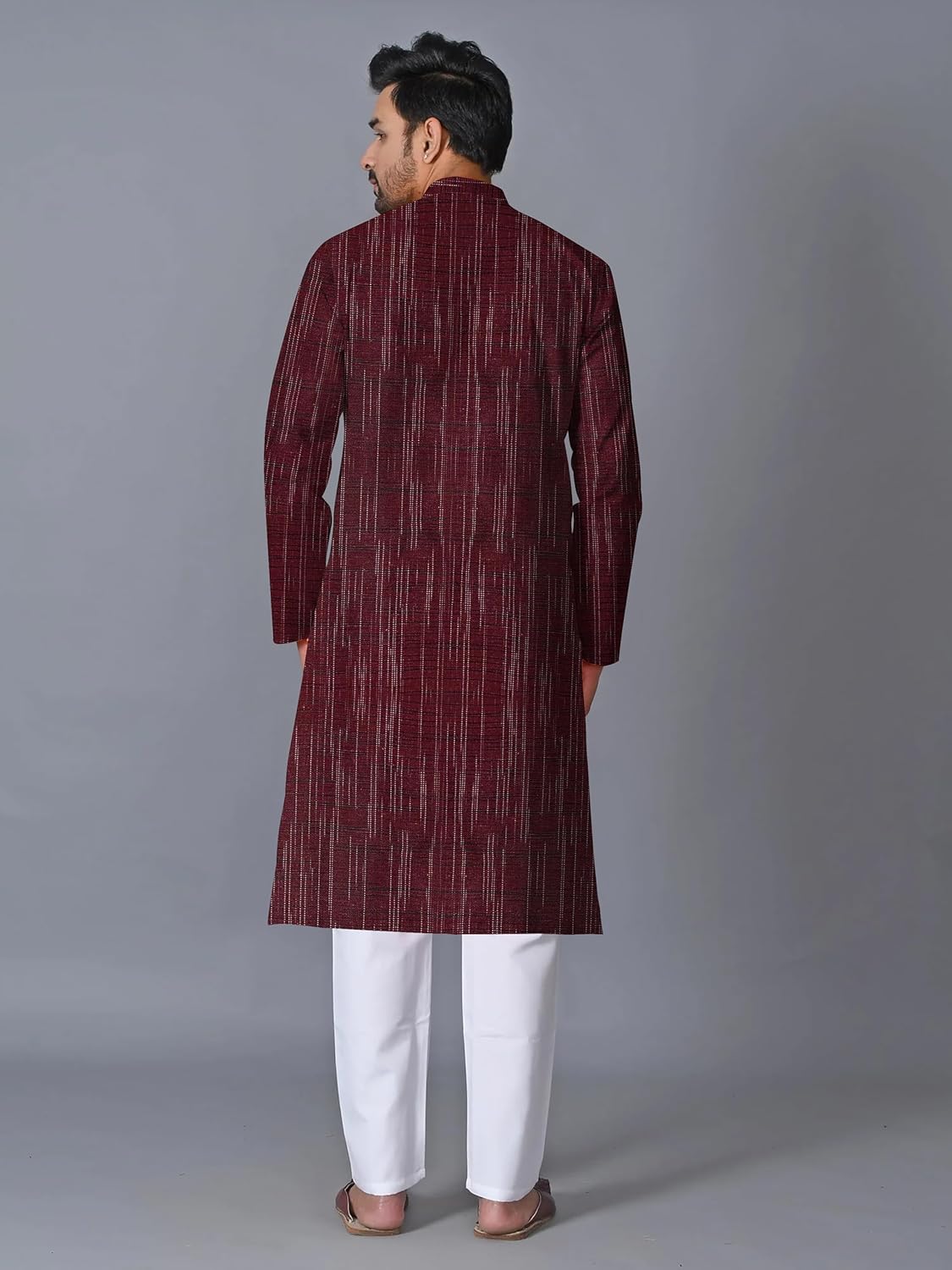 Men's Long Kurta Regular Fit with Pajama | Ethnic Wear