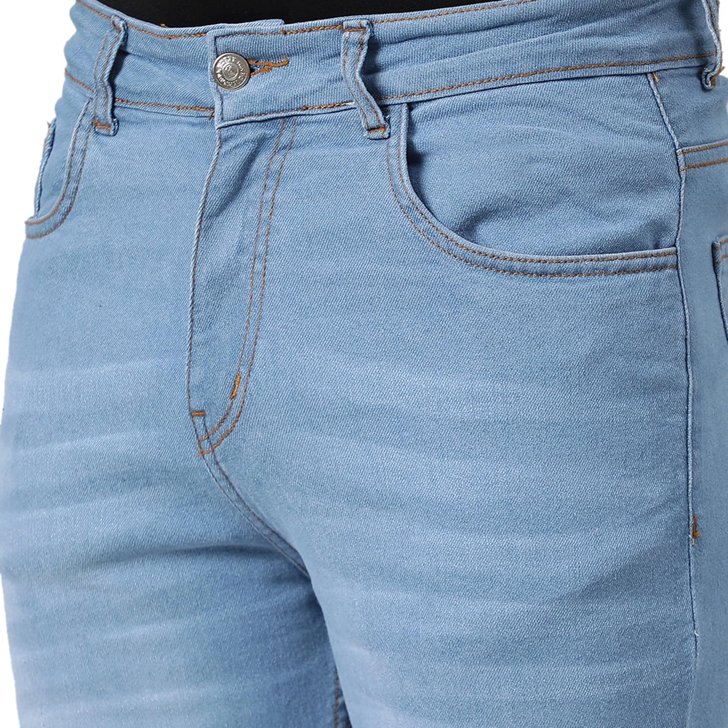 KOTTY Men’s Relaxed Fit Straight-Leg Jeans