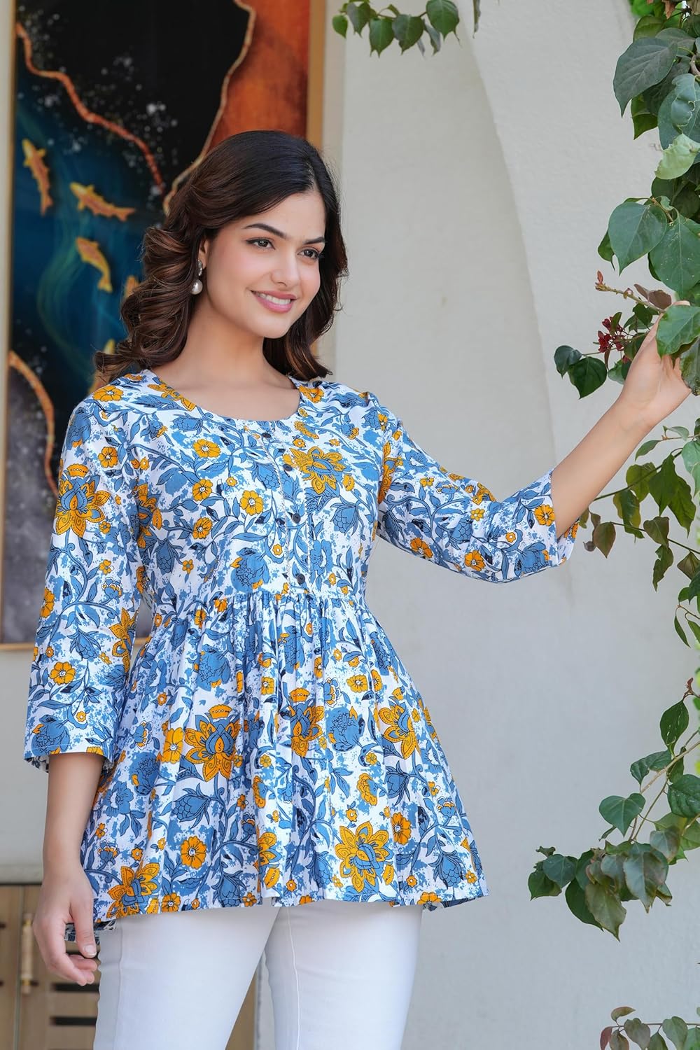 Kuruti B Sheets Short Kurti for Women
